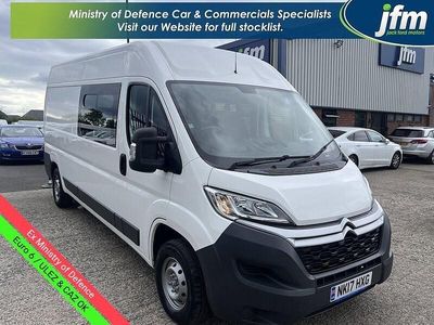 White Used 2017 Citroën Relay Van | £11,450 (Fair price)