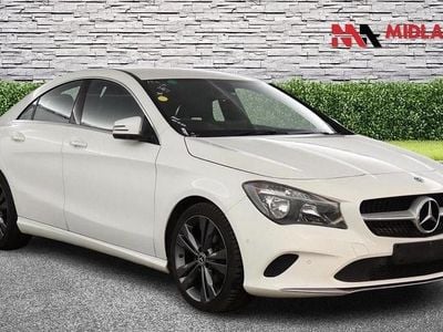 Used Mercedes CLA200 2018 White Coupe