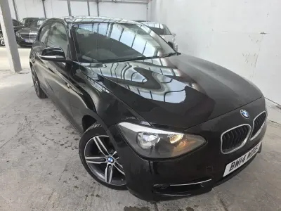 Used BMW 116 Sport Line 2014 Black Hatchback