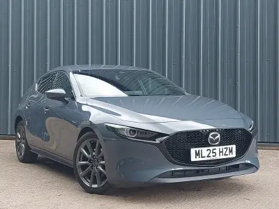 Used Mazda 3 Exclusive-Line 140 HP (102 kW) 2025 Grey Hatchback