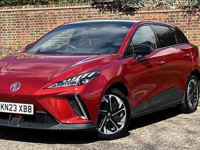 Used MG MG4 EV Trophy 147 kW (200 HP) 2023 Red Hatchback
