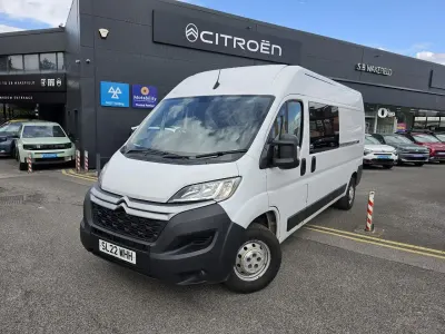 Used Citroën Relay 138 HP (101 kW) 2022 White Van