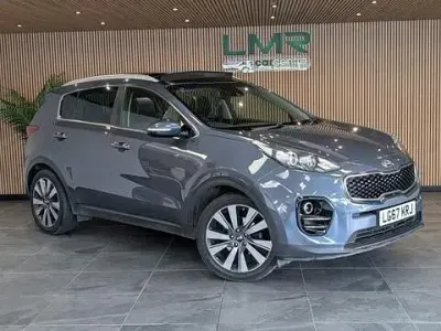 Used Kia Sportage 141 HP (103 kW) 2017 Blue SUV