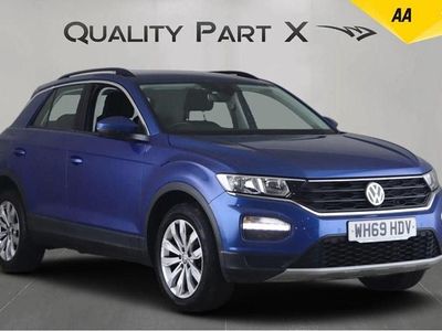 Blue Used 2020 VW T-Roc SE SUV | £12,691 (Good price)