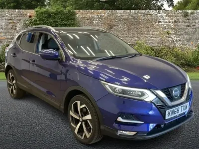 Used Nissan Qashqai S 110 HP (80 kW) 2018 Blue SUV