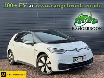 White Used 2020 VW ID.3 Pro Performance Hatchback | £15,299 (Fair price)
