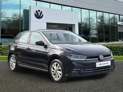 Used VW Polo Style 95 HP (69 kW) 2022 Black Hatchback