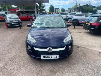 Used Vauxhall Adam Jam 87 HP (63 kW) 2014 Blue Hatchback