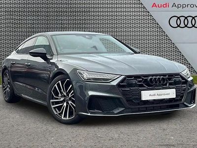 Grey Used 2024 Audi A7 Black Edition Hatchback | £41,495 (Expensive)