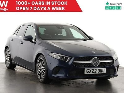 Blue Used 2022 Mercedes A180 Executive Hatchback | £18,999 (Fair price)