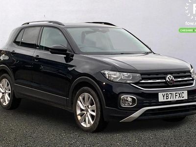 Black Used 2021 VW T-Cross Active SUV | £16,599 (Fair price)
