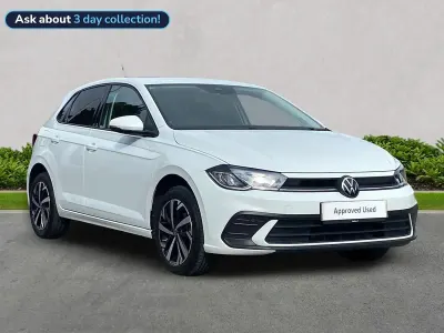 Used VW Polo Match 95 HP (69 kW) 2025 White Hatchback