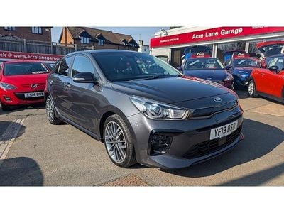 Used Kia Rio GT-Line 118 HP (86 kW) 2019 Grey Hatchback
