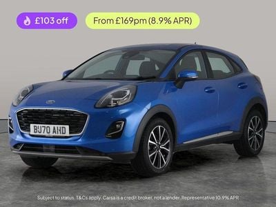 Blue Used 2021 Ford Puma Titanium Hatchback | £13,350 (Good price)