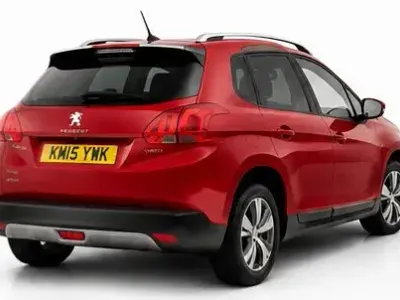 Used Peugeot 2008 Active 70 HP (51 kW) 2015 Red SUV