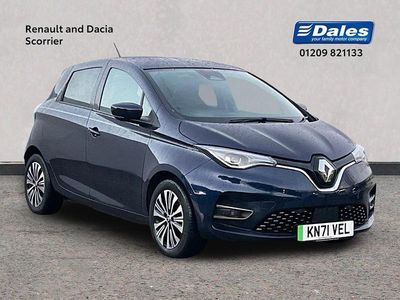 Blue Used 2021 Renault Zoe Riviera Hatchback | £12,450 (Expensive)