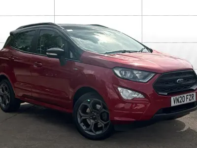 Used Ford Ecosport ST-Line 125 HP (91 kW) 2020 Red SUV