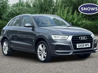 Used Audi Q3 S-Line 150 HP (110 kW) 2018 Grey SUV