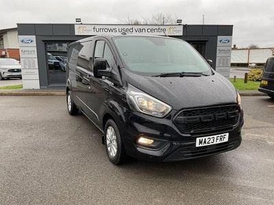 Used Ford Transit Custom Limited 130 HP (95 kW) 2023 Black Van
