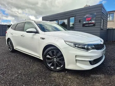 Used Kia Optima 141 HP (103 kW) 2017 White Estate