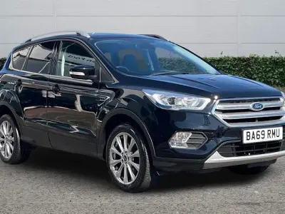 Used Ford Kuga Titanium 150 HP (110 kW) 2019 Black SUV