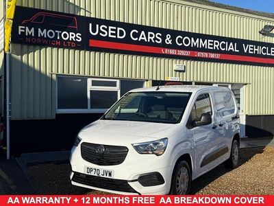 White Used 2020 Vauxhall Combo Sportive Van | £8,800 (Fair price)