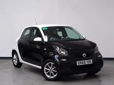 Used Smart ForFour Passion 71 HP (52 kW) 2015 Black Hatchback