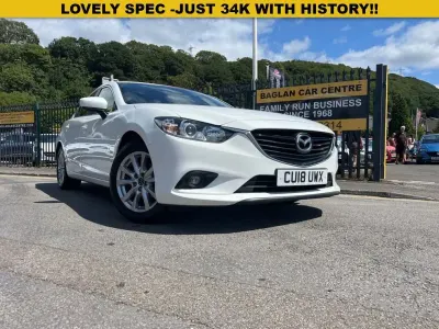 Used Mazda 6 145 HP (106 kW) 2018 White Sedan