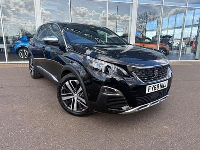 Used Peugeot 3008 GT 175 HP (128 kW) 2018 Black SUV