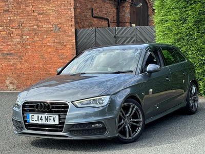 Used Audi A3 S-Line 150 HP (110 kW) 2014 Grey Hatchback