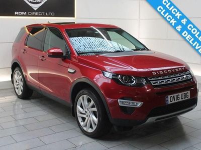 Begagnad Land Rover Discovery Sport HSE Luxury 180 HK (132 kW) 2016 Röd SUV