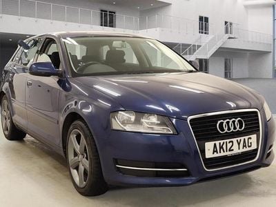 Used Audi A3 Sportback Comfort 102 HP (75 kW) 2012 Blue Hatchback