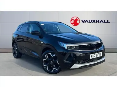 Used Vauxhall Grandland X Ultimate 131 HP (96 kW) 2023 Black SUV