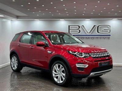 Begagnad Land Rover Discovery Sport HSE Luxury 180 HK (132 kW) 2016 Röd SUV