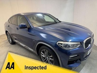 Blue Used 2018 BMW X4 M Sport SUV | £19,480 (A bit pricey)