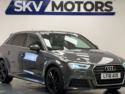 Used Audi A3 S-Line 150 HP (110 kW) 2018 Sedan