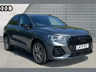 Used Audi Q3 Black Edition 150 HP (110 kW) 2025 Grey SUV
