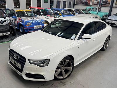 White Used 2013 Audi A5 Black Edition Hatchback | £5,911 (Fair price)