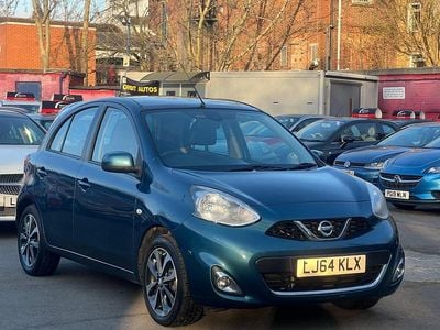 Blue Used 2014 Nissan Micra S Hatchback | £7,195 (Fair price)