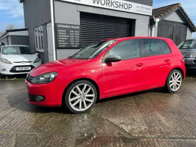 Usado VW Golf VI GT 140 HP (102 kW) 2010 Vermelho Citadino