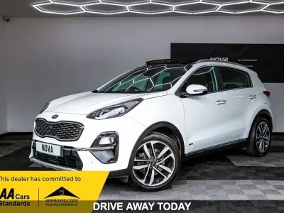 Used Kia Sportage 174 HP (127 kW) 2019 White SUV
