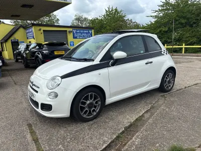Used Fiat 500 S 69 HP (50 kW) 2013 White Hatchback