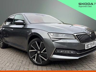 Used Skoda Superb LAURIN & KLEMENT 140 HP (102 kW) 2024 Graphite grey metallic Hatchback