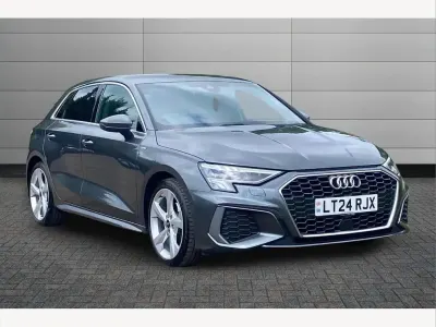 Used Audi A3 S-Line 150 HP (110 kW) 2024 Grey Hatchback