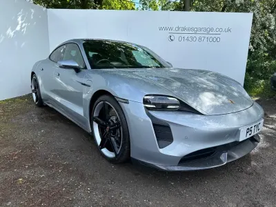 Used Porsche Taycan 500 kW (680 HP) 2021 Silver Sedan