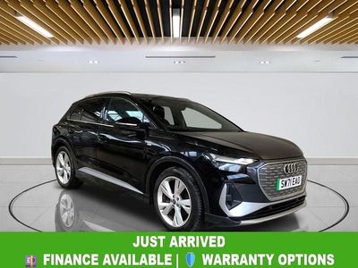 Used Audi Q4 e-tron S-Line 125 kW (170 HP) 2022 Black SUV