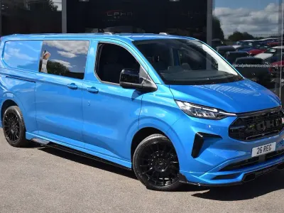 New Ford Transit Custom Limited 136 HP (100 kW) 2026 Digital blue aqua Van