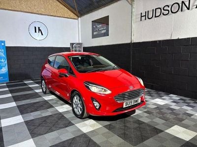 Second-hand Ford Fiesta Zetec 85 CP (62 kW) 2019 Roșu Hatchback