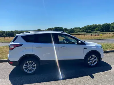 Used Ford Kuga Titanium 120 HP (88 kW) 2017 White SUV