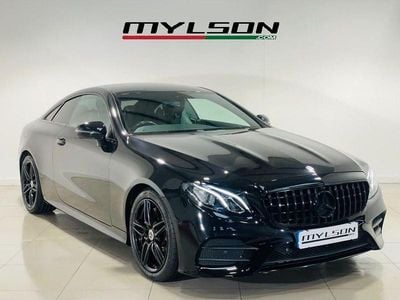 Used Mercedes E220 AMG line 194 HP (142 kW) 2018 Black Coupe